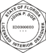 Interior Designer - Florida - 2" Dia