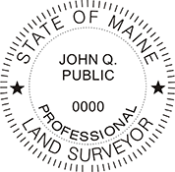 Land Surveyor - Maine - 1-3/4" Dia