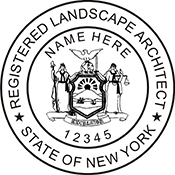 Landscape Architect - New York - 1-3/4" Dia