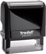 4912 - Trodat 4912 Custom Self-Inking Stamp 3/4 in. x 1-7/8 in.<BR>Up to 4 Lines of Custom Text